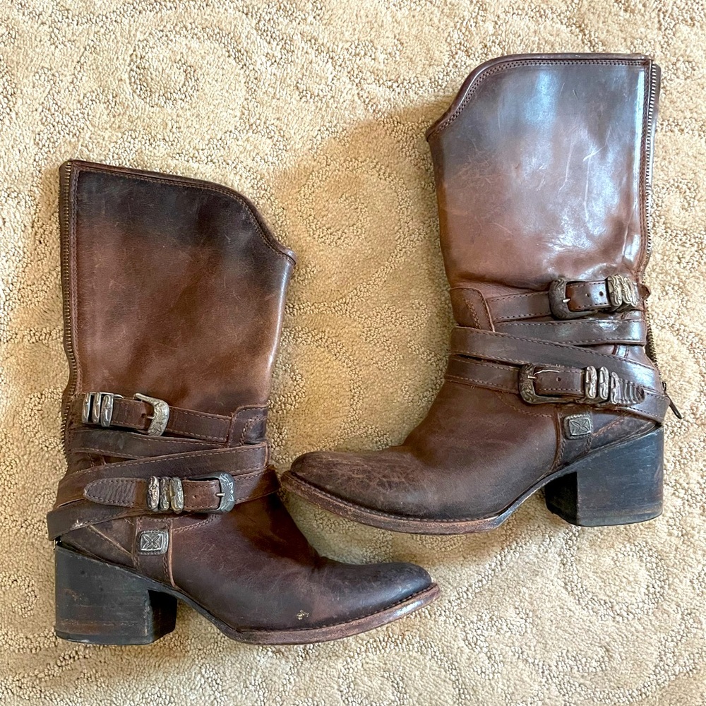 Freebird leather boots